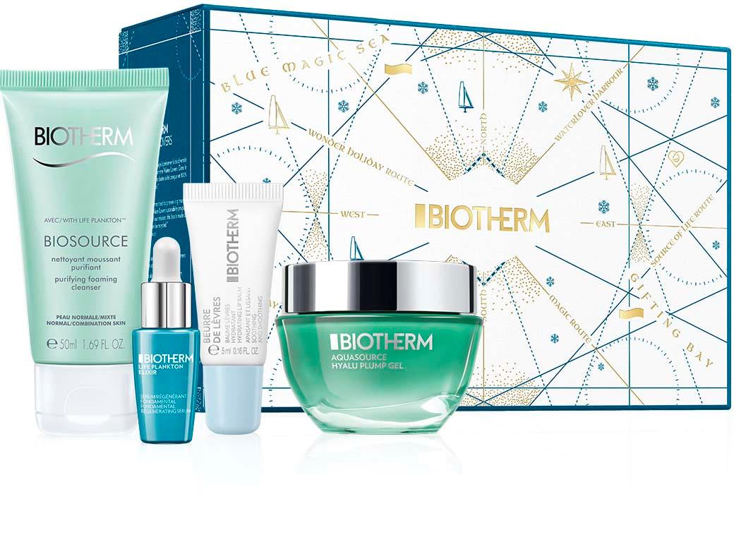 Biotherm Aquasource Hyalu Plump Gel Holiday Set | lyko.com