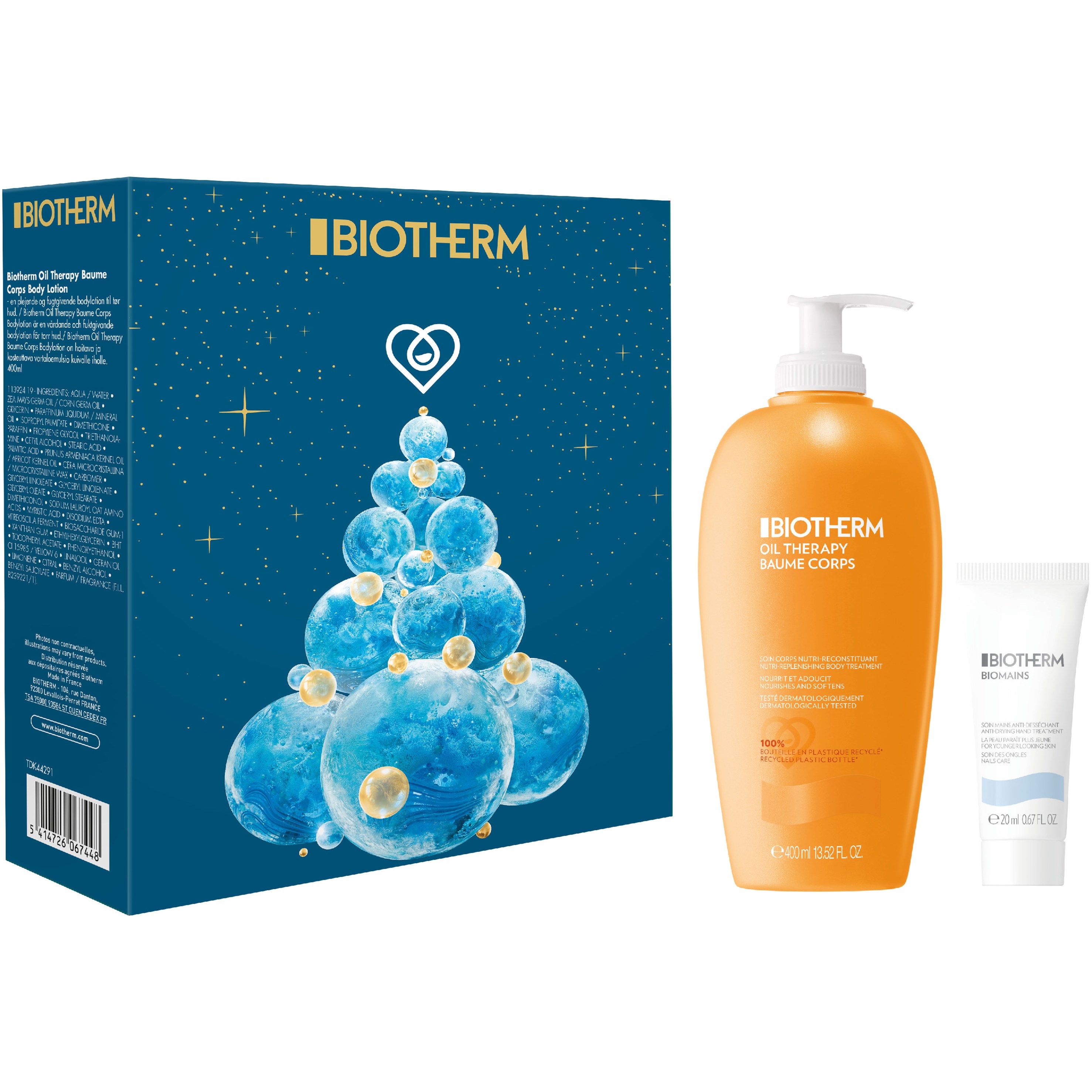 Biotherm Baume Corps Oil Therapy Gift Set