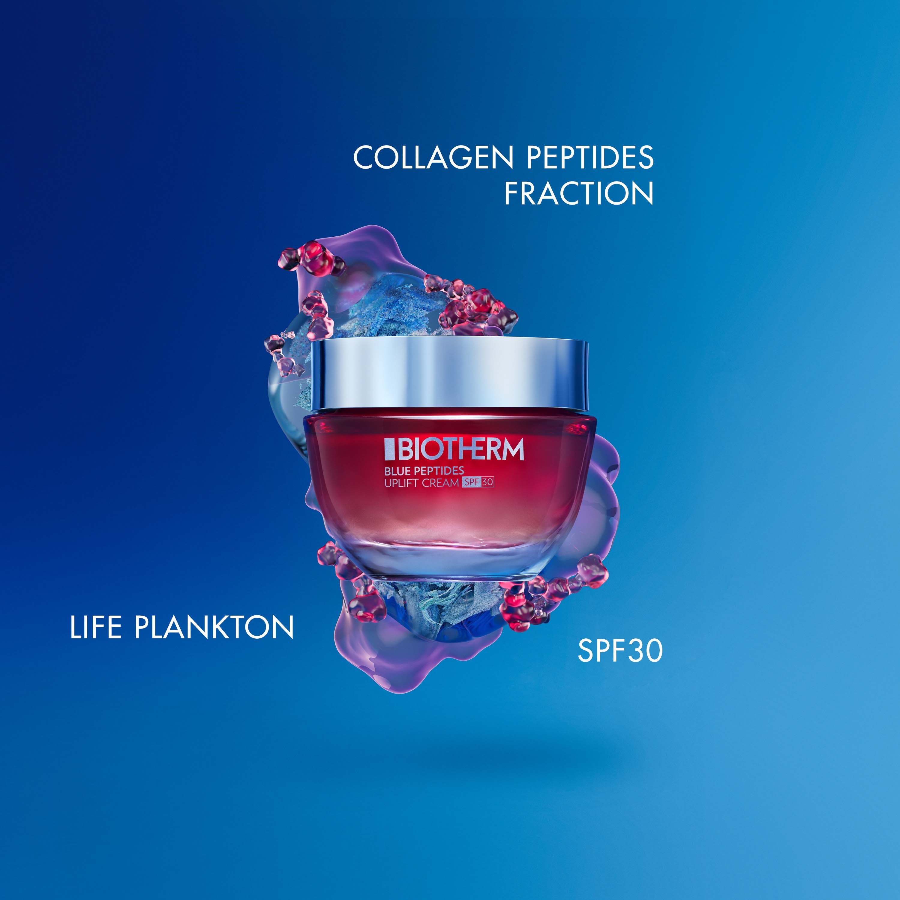 Biotherm Blue Therapy Blue Peptides Uplift Moisturizing Cream SPF30 50 (obrázok 10)