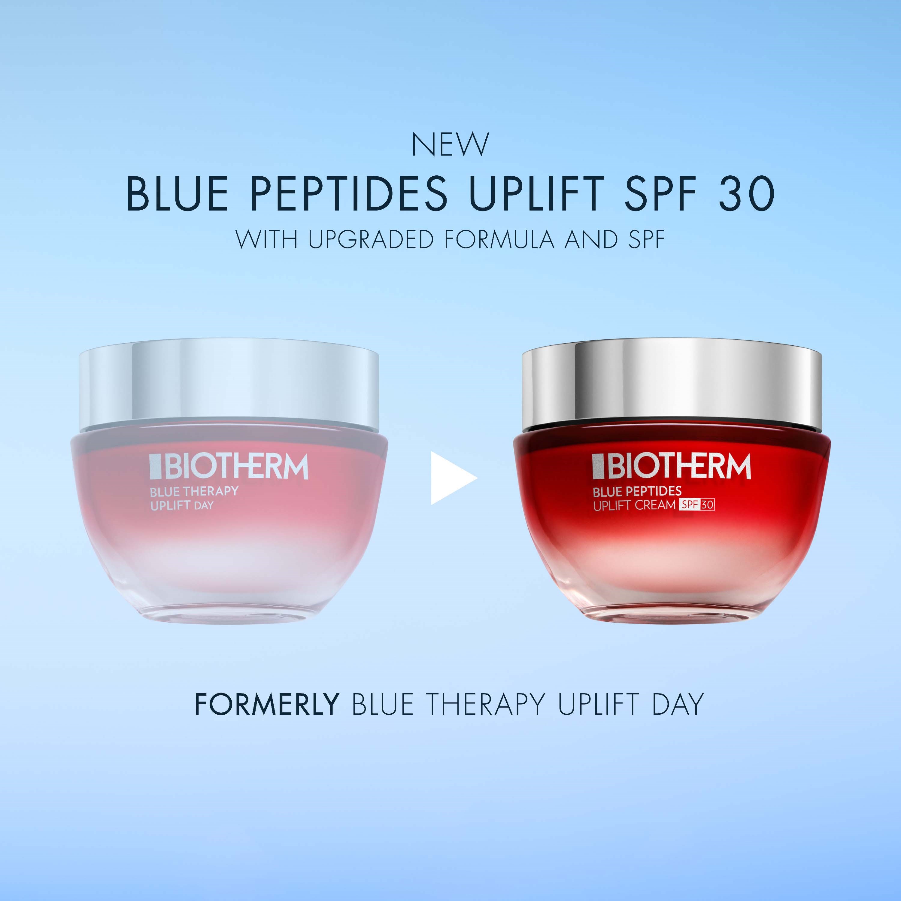 Biotherm Blue Therapy Blue Peptides Uplift Moisturizing Cream SPF30 50 (obrázok 11)