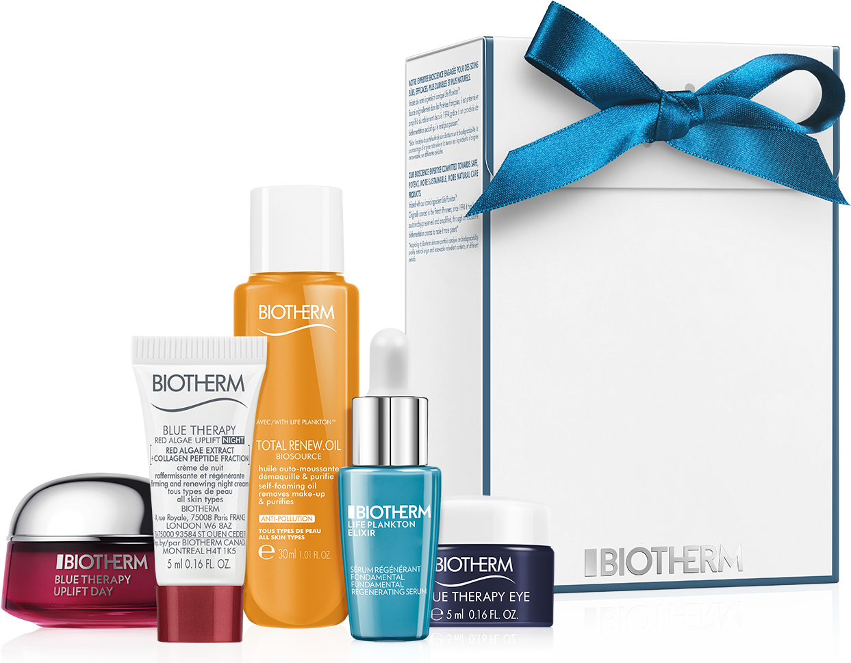 Gift Biotherm GWP Set Uplift Blue Therapy
