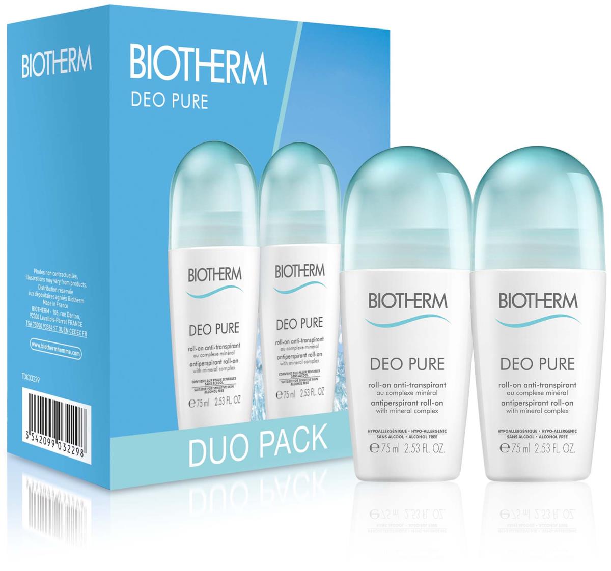 Biotherm Deo Pure Roll-On | lyko.com