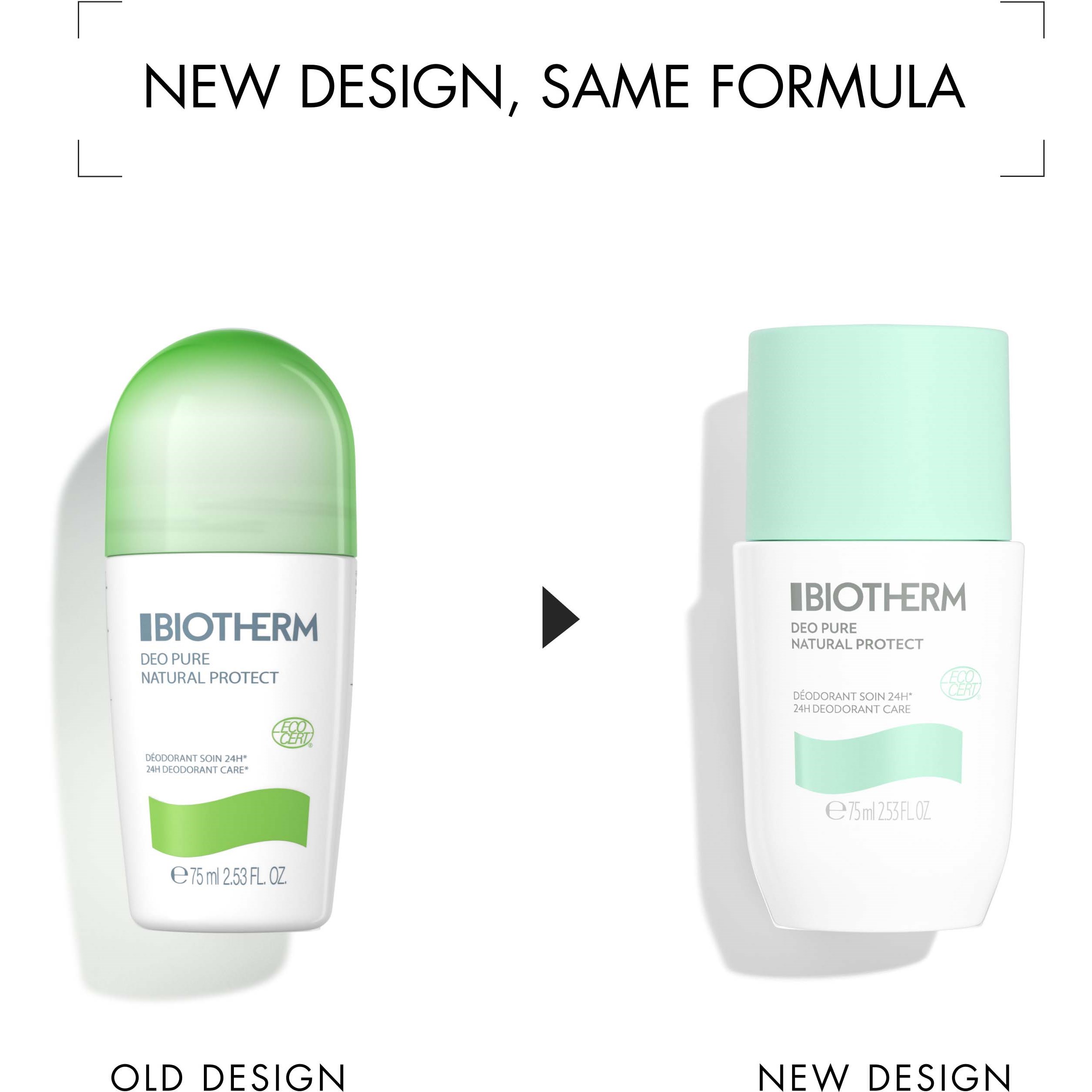Alternativ bild 1 för Biotherm Deo Pure Ecocert Roll-On 75 ml