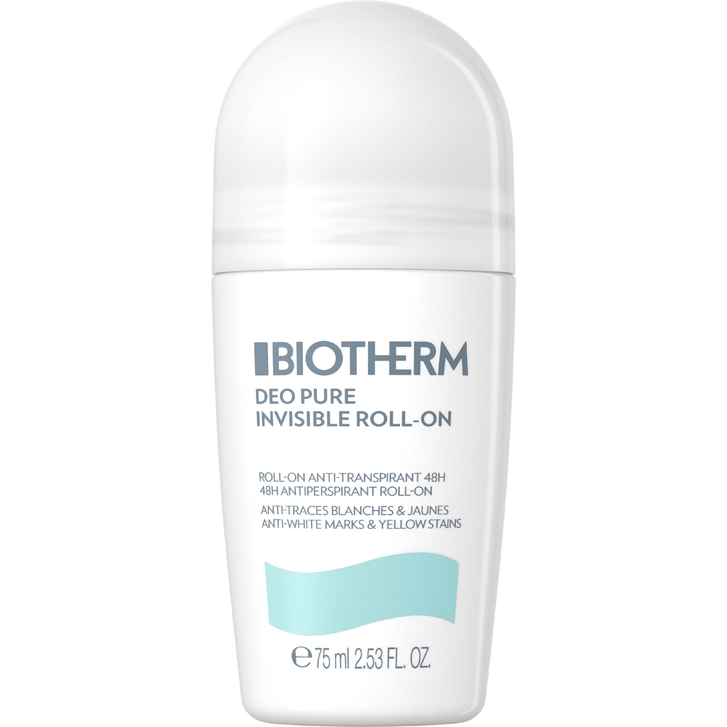 Bilde av Biotherm Deo Pure Invisible Roll- On 75 Ml