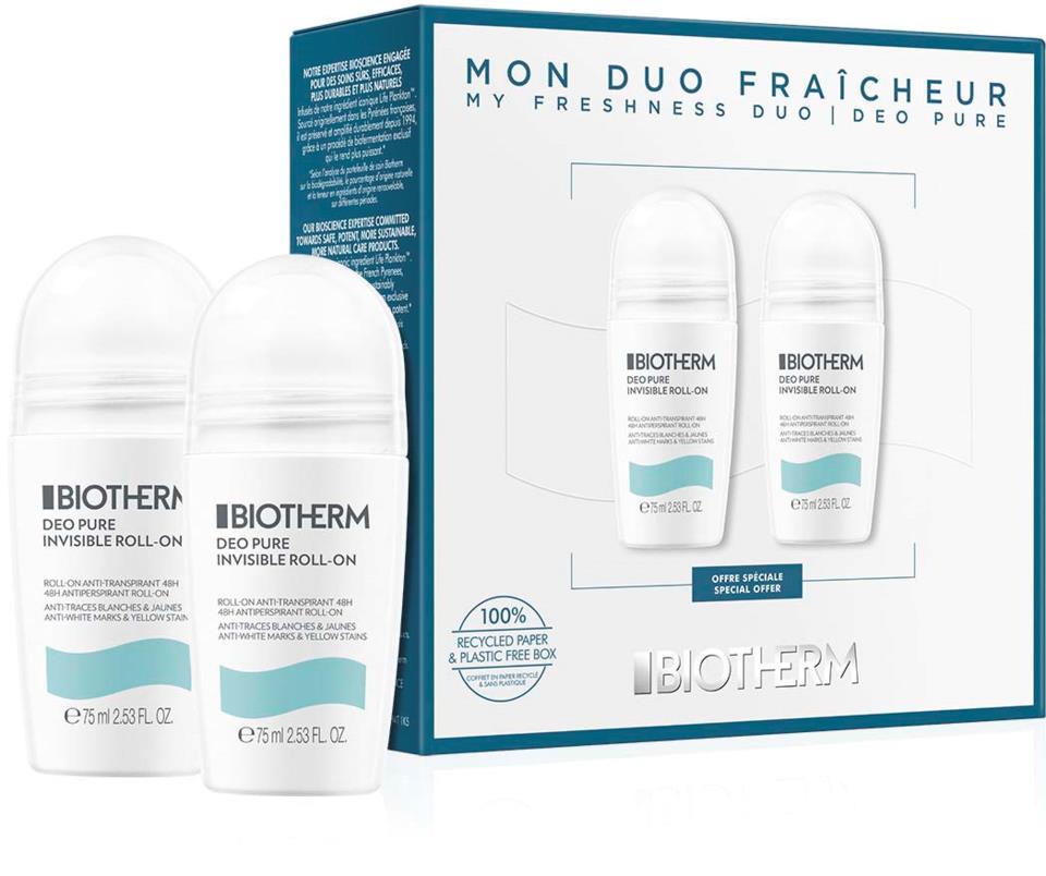 Biotherm Deo Pure Invisible Roll-On Duo Pack