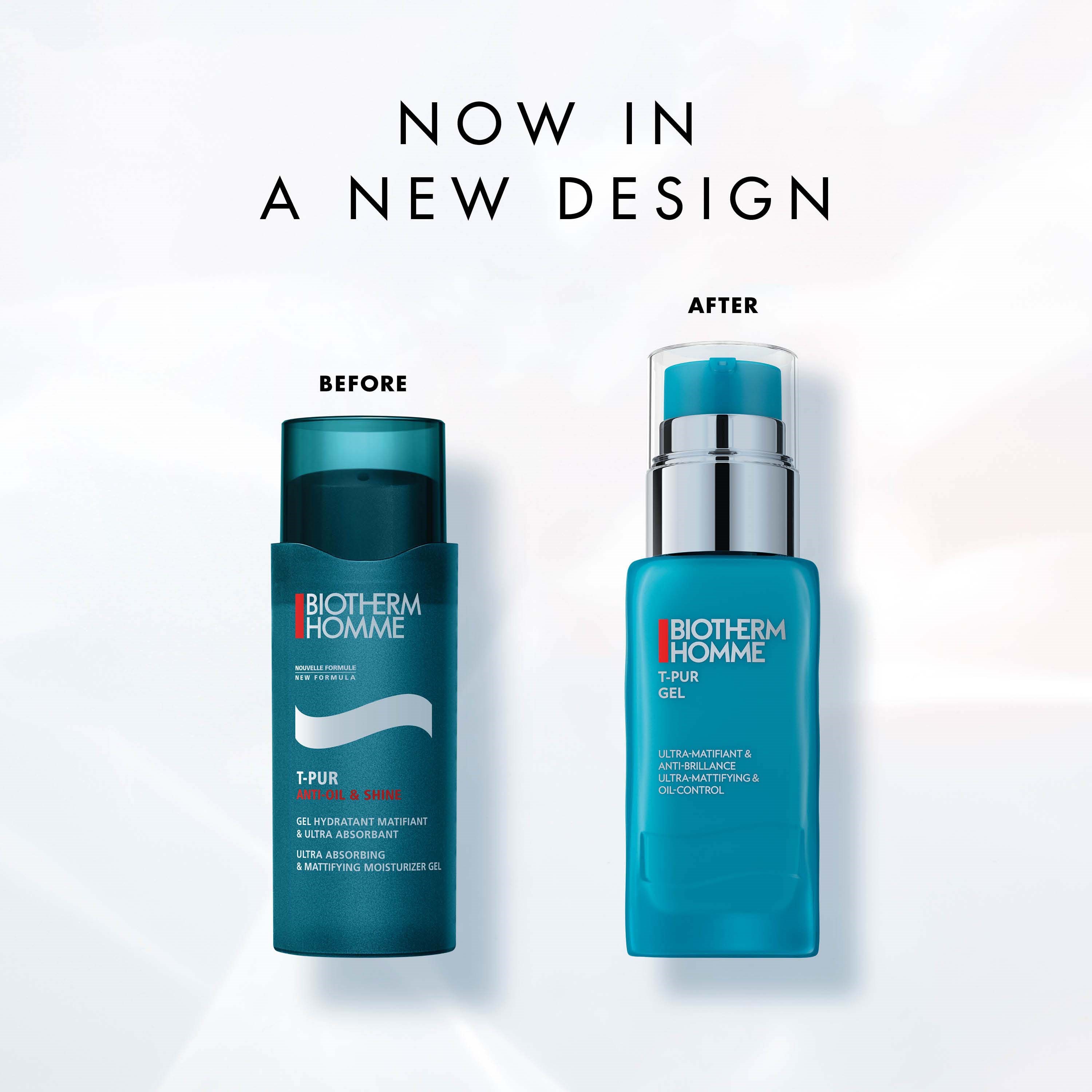 Biotherm T-Pur Homme Anti-Oil & Shine Gel Moisturizer 50 ml - krem na (obrázok 2)