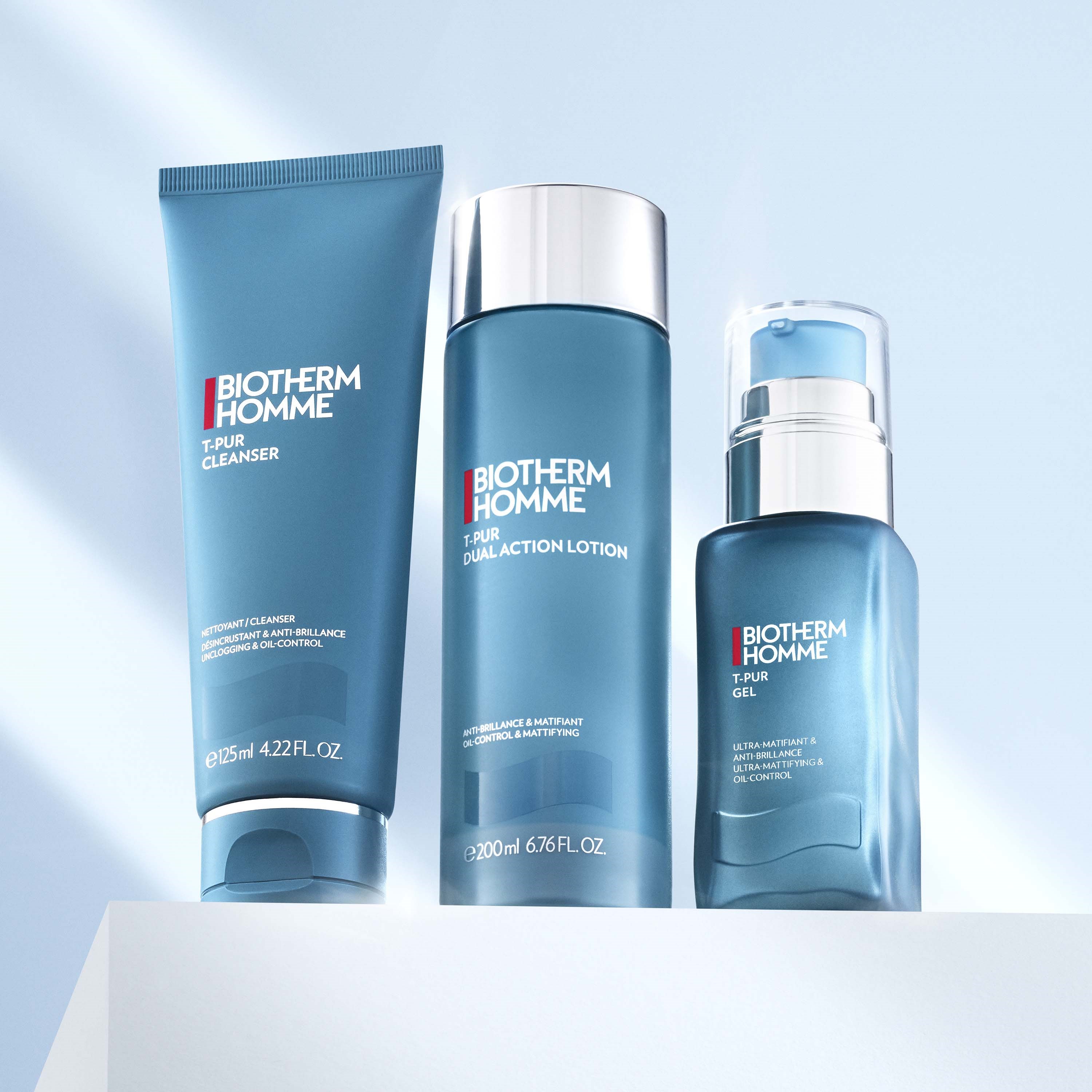 Biotherm T-Pur Homme Anti-Oil & Shine Gel Moisturizer 50 ml - krem na (obrázok 5)