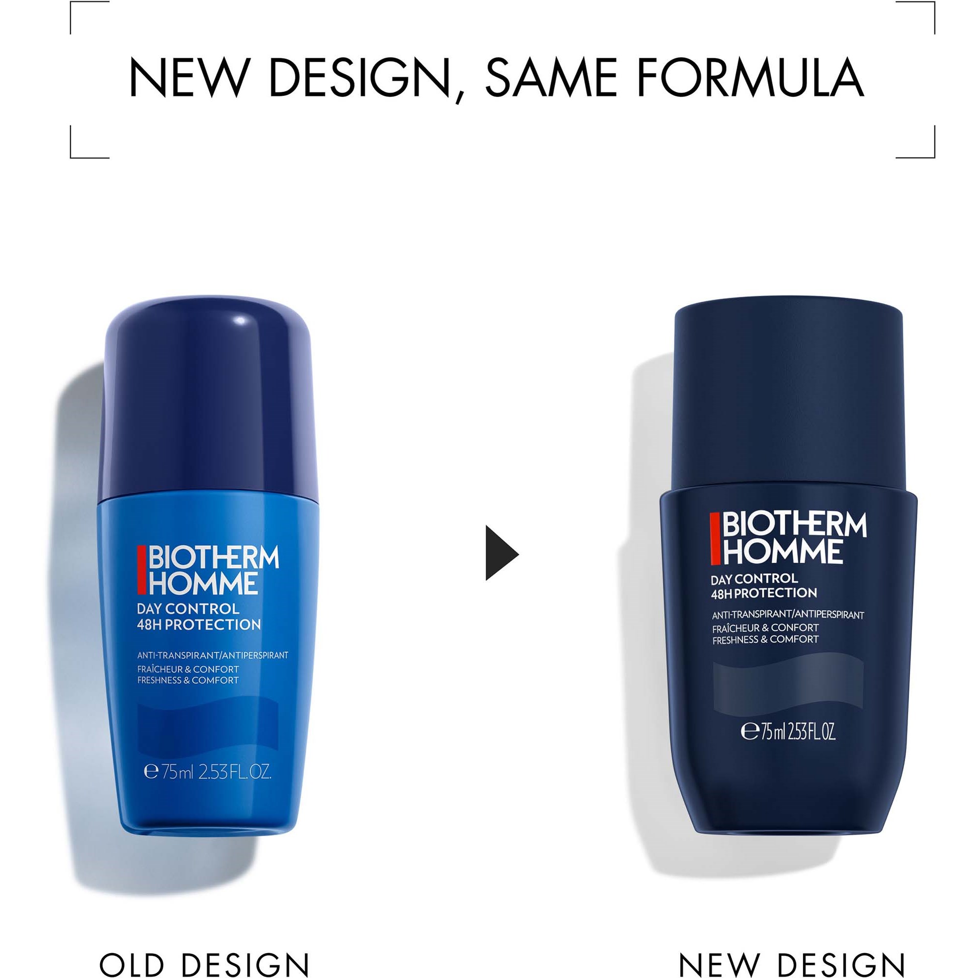 Alternativ bild 1 för Biotherm Homme 48H Day Control Protection - Mand - 75 ml