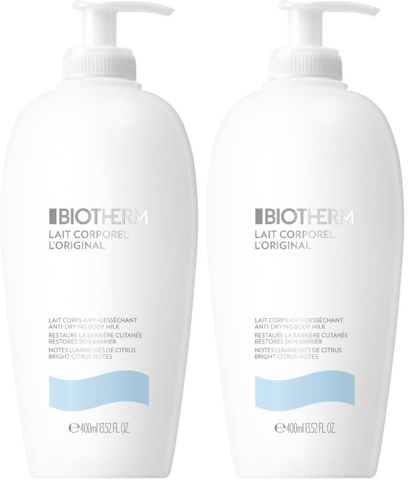 Biotherm Lait Corporel Duo Sleeve 2 Pack