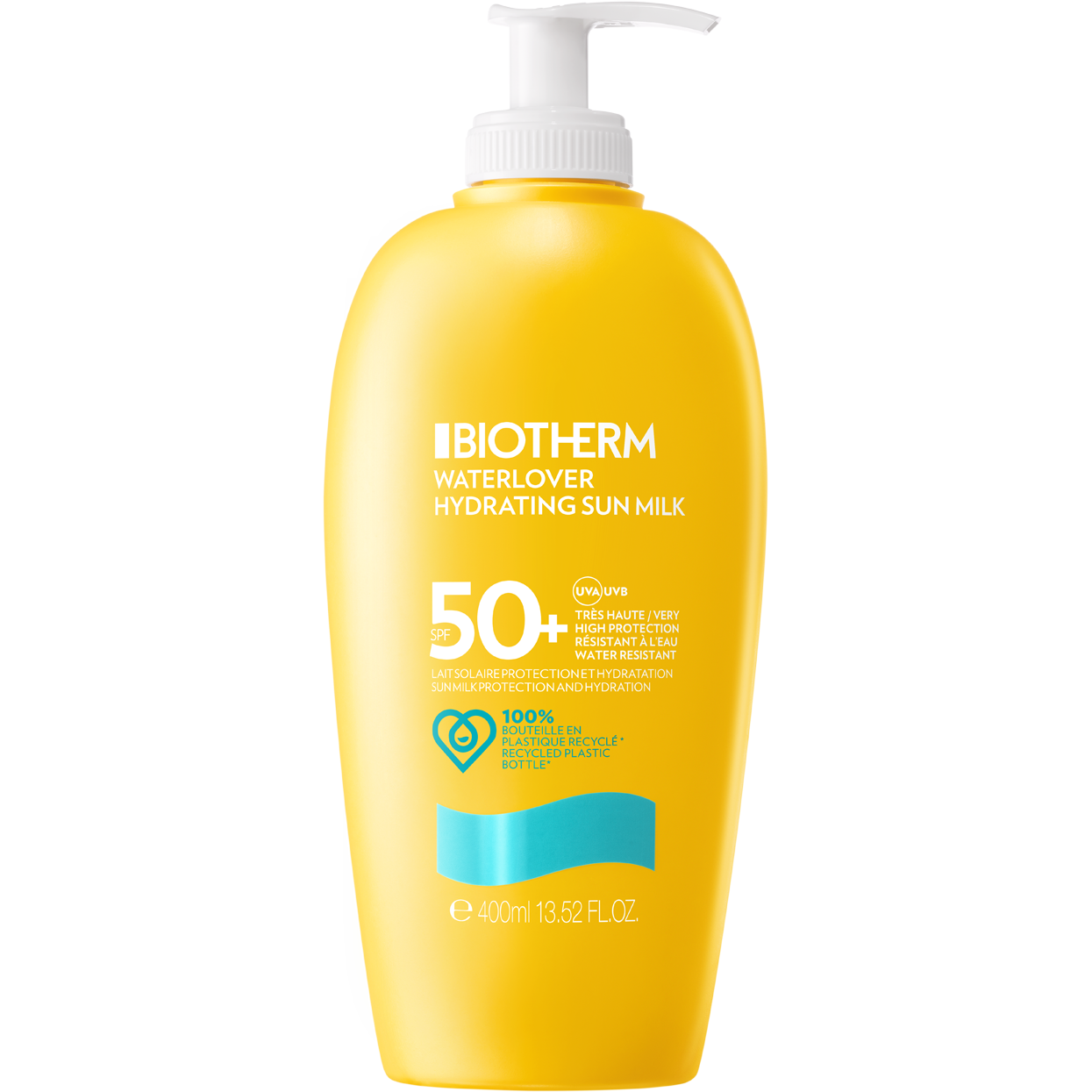 Läs mer om Biotherm Lait Solaire Sunscreen SPF50 400 ml
