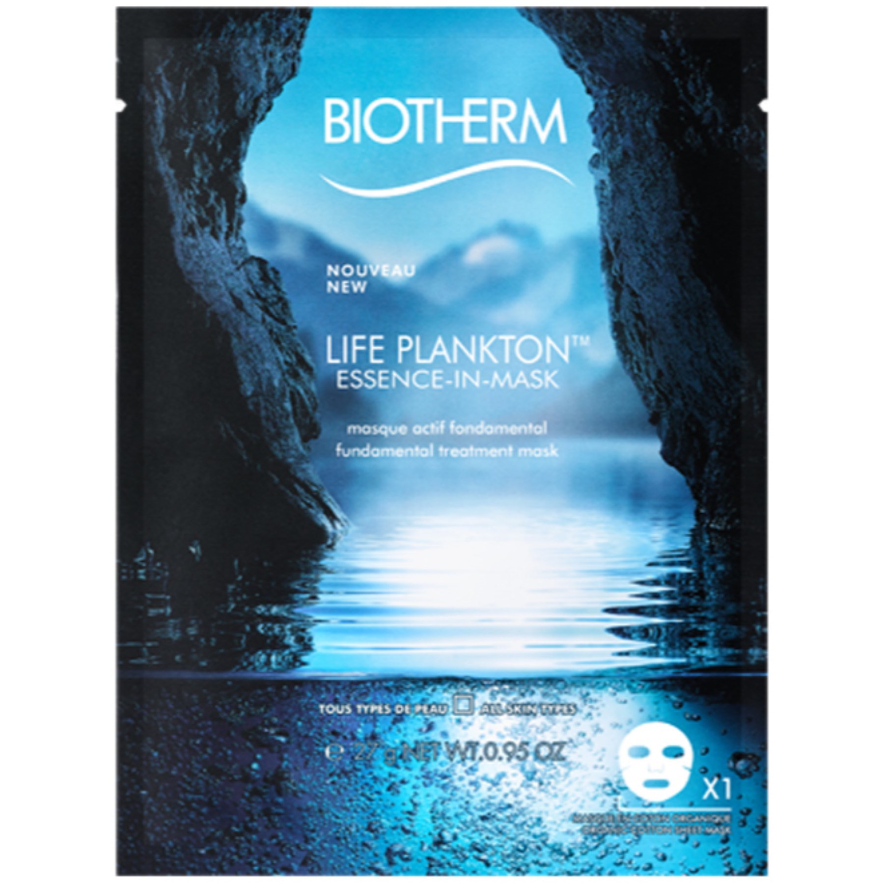 Läs mer om Biotherm Life Plankton Essence Sheet Mask 27 ml