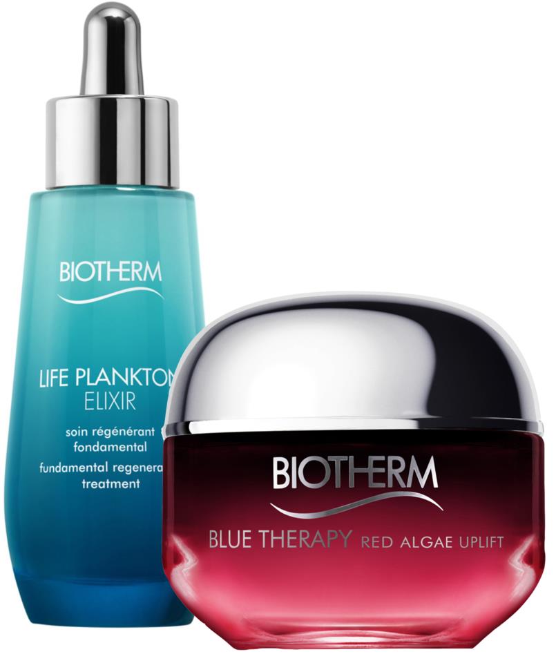 Biotherm Tighten, even out & glow serum + anti-age cream