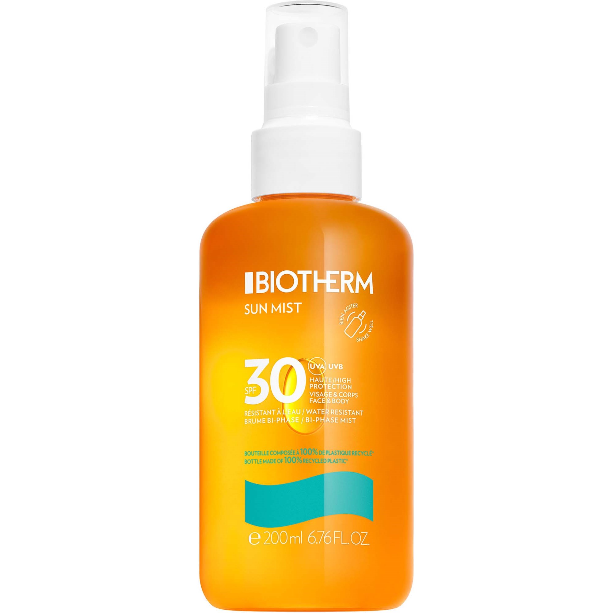 Biotherm Waterlover Sun Body Mist Spf30 200 Ml Spray Mist