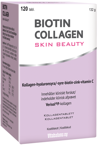 Vitabalans Skin Beauty Biotin Collagen 120 st