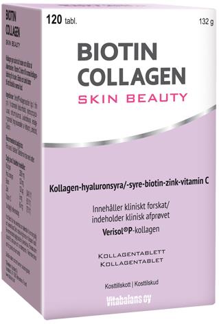 Vitabalans Skin Beauty Biotin Collagen 