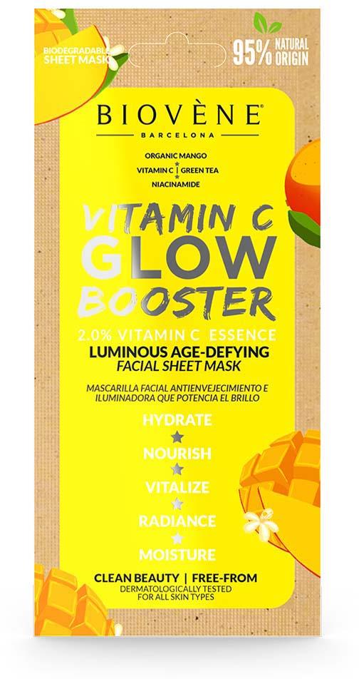 Biovène Barcelona Vitamin C Glow Booste Sheet Mask 20 ml