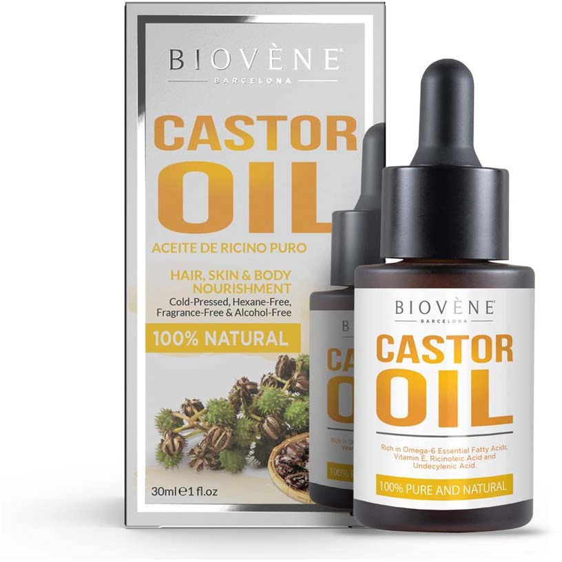 Biovène Star Collection Castor Oil Pure & Natural Hair, Skin & Body No