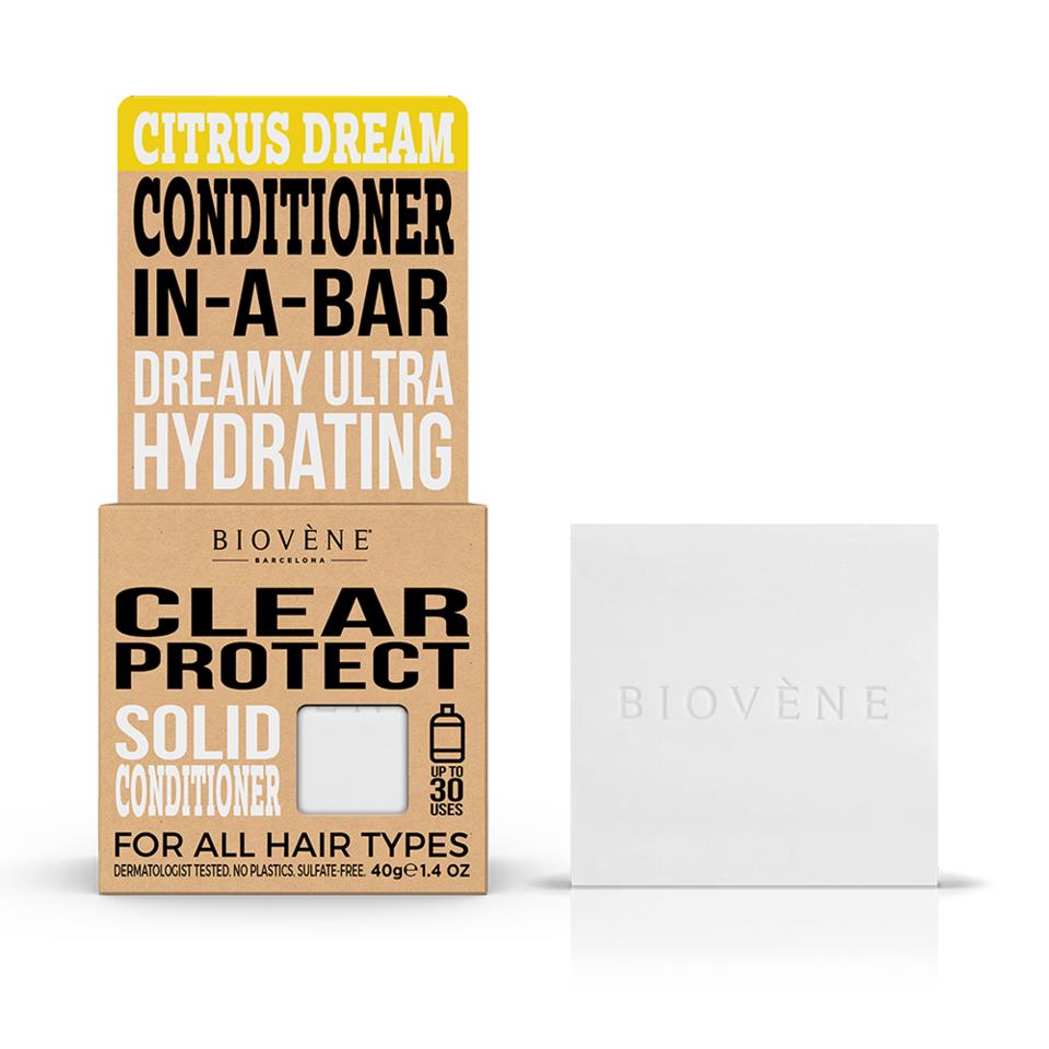 Biovène Clear Protect Citrus Dream Solid Conditioner Bar