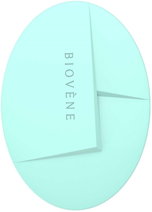 Biovène The conscious Compact Detangling Brush, Mint Green Biodegradable Wet & Dry Brush