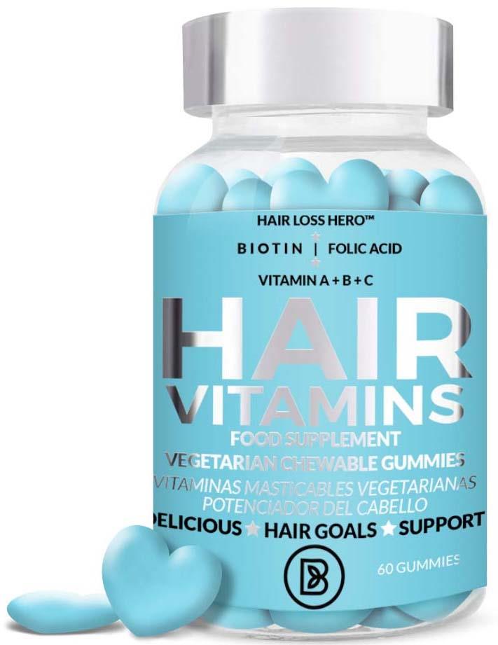 Biovène Hair Vitamins Daily Supplement Chewable Gummies