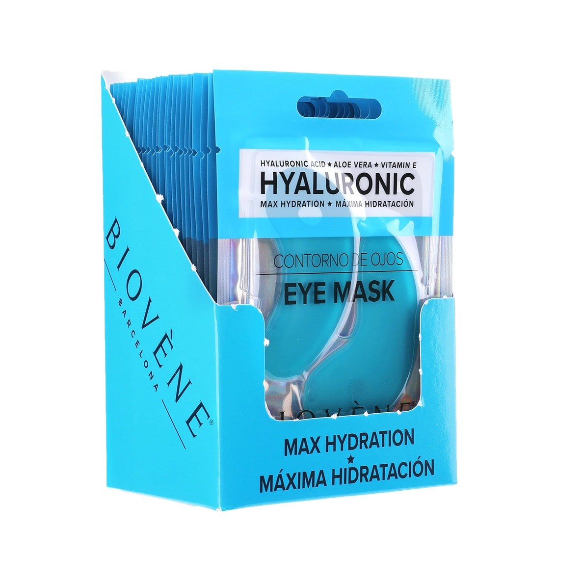 Biovène HYALURONIC ACID Max-Hydration Eye Pad Mask with Aloe Vera and (obrázok 5)