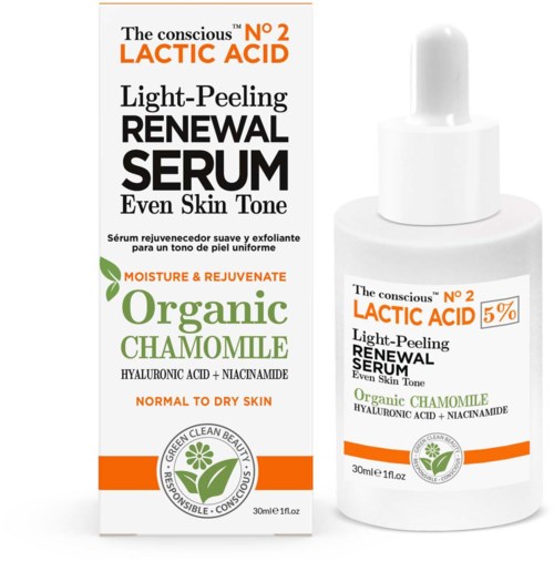 Biovène The conscious Lactic Acid Light Peeling Renewal Serum Organic Chamomile 30 ml