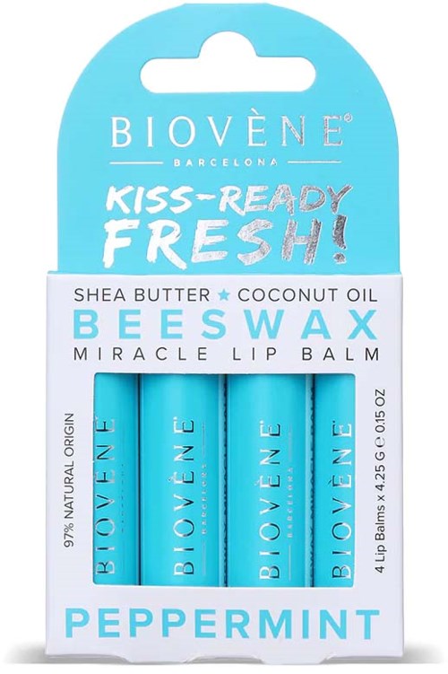 Biovène Lip Care Beeswax Peppermint