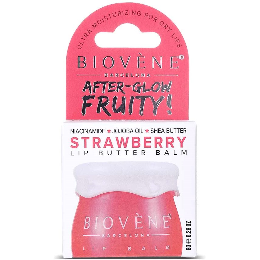 Biovène Lip Care Lip Balm Strawberry/Niacin (obrázok 3)