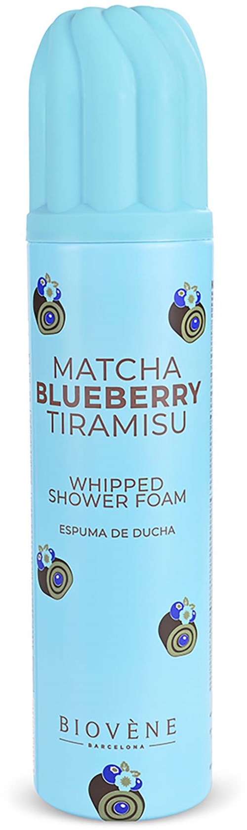 Biovène MATCHA BLUEBERRY TIRAMISU Whipped Shower Foam 250 ml