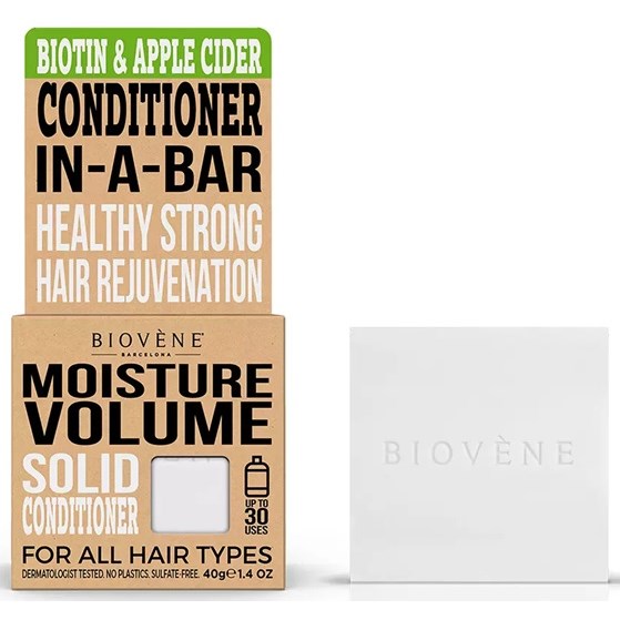 Biovène Moisture Volume Biotin & Apple Cider Solid Conditioner Ba