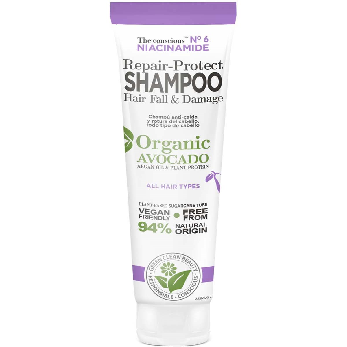 Läs mer om Biovène The conscious Niacinamide Repair-Protect Shampoo Hair Fall & D