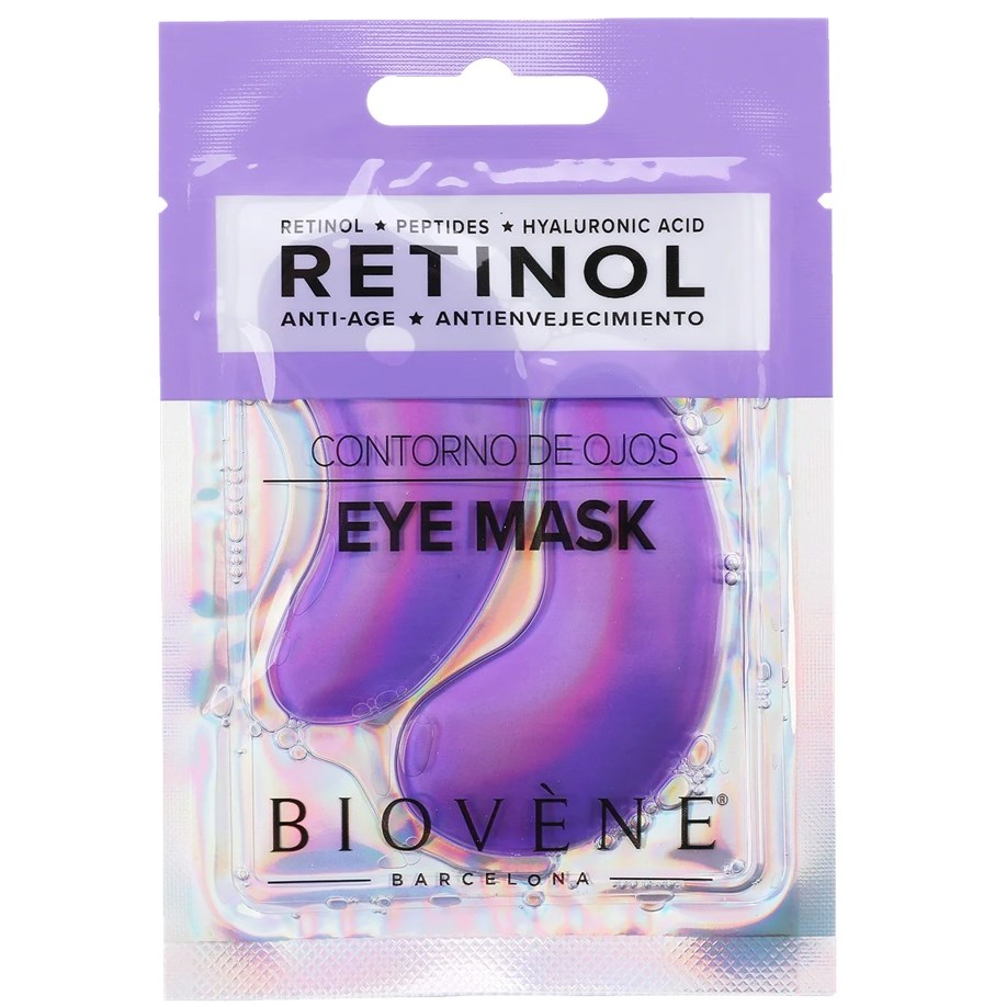 Biovène RETINOL Signs-of-Aging Eye Pad Mask with Peptides and Hya
