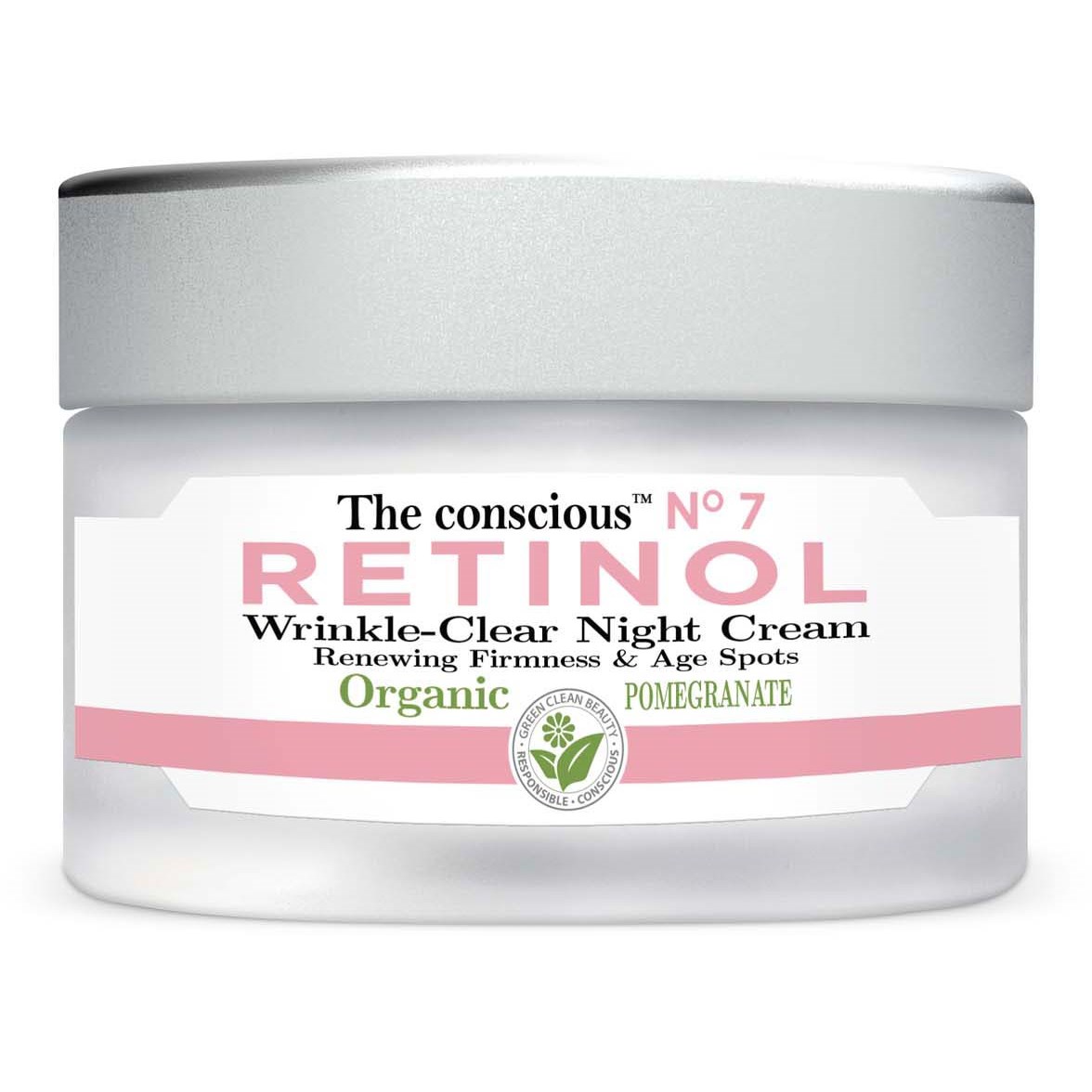 Biovène The conscious Retinol Wrinkle-Clear Night Cream Organic Pomegr