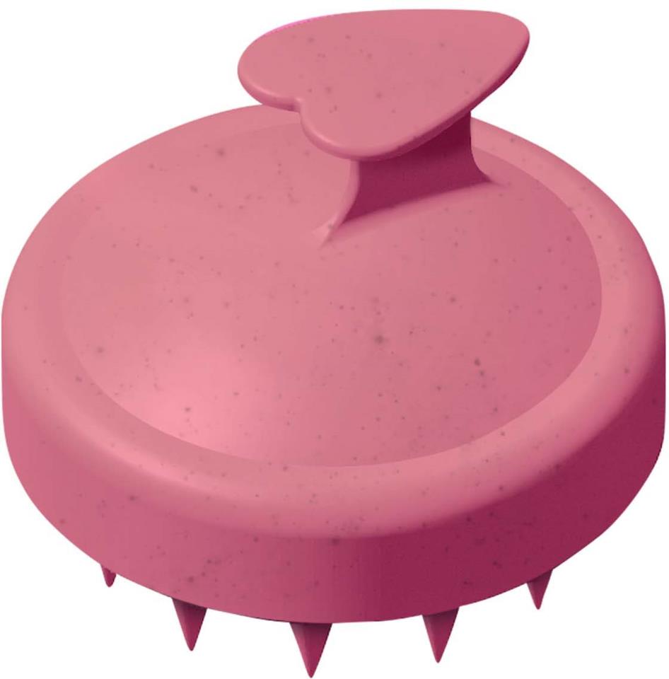 Biovène Scalp Massager, Pink Biodegradable Shampooing Brush