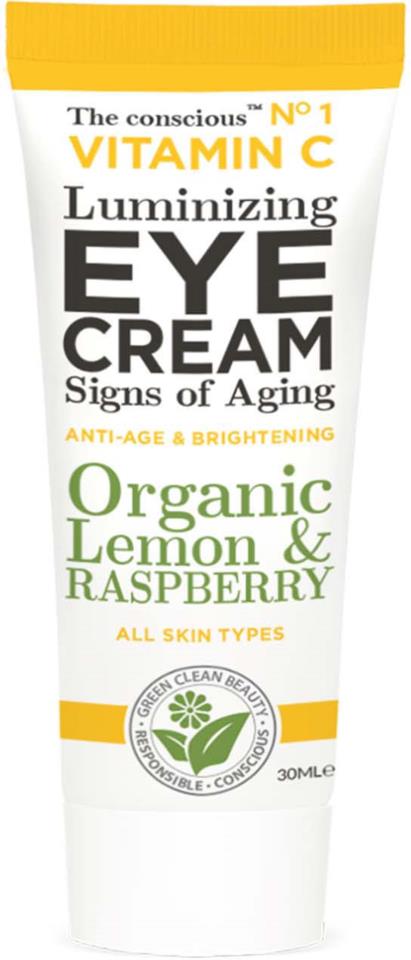 Biovène Vitamin C Luminizing Eye Cream Organic Lemon