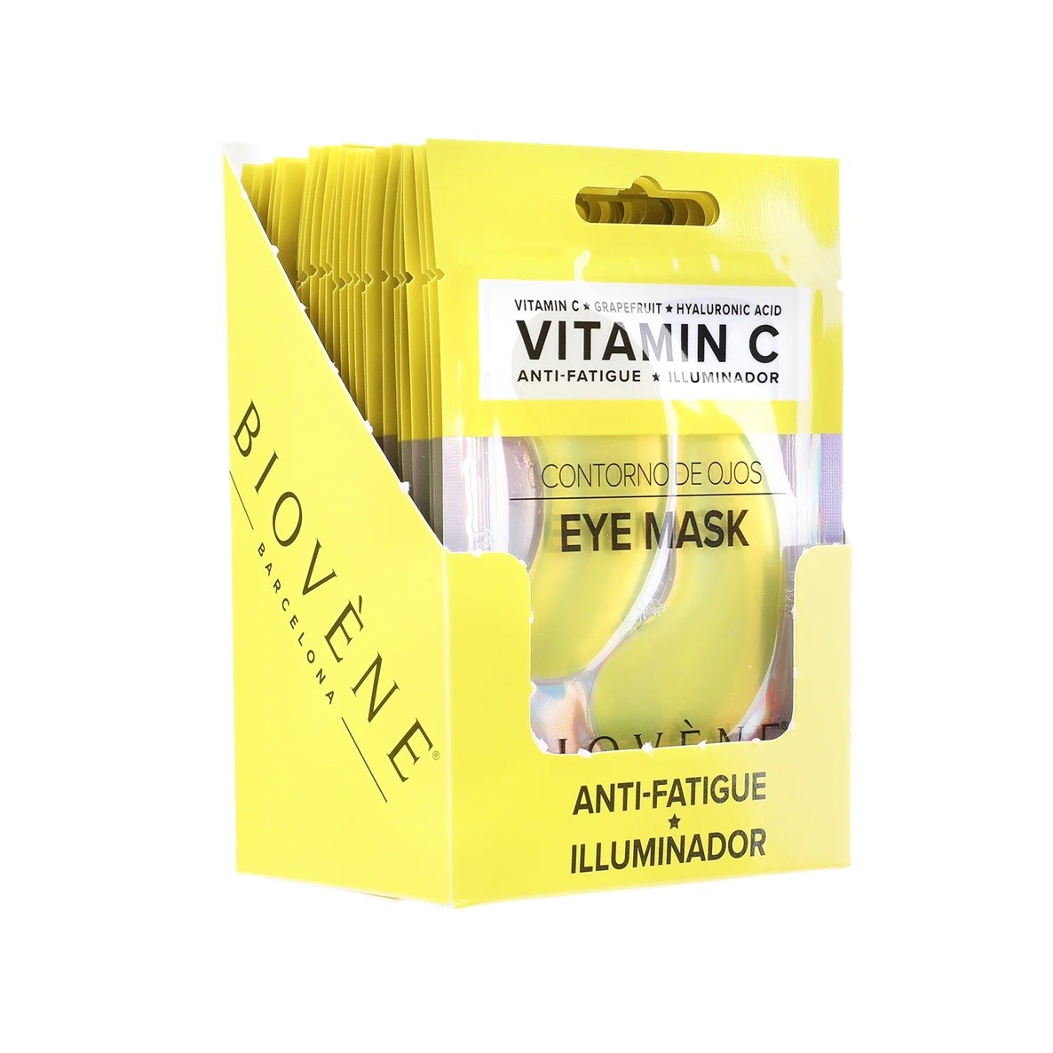 Biovène VITAMIN C Ultra-Bright Eye Pad Mask with Grapefruit and Hyalur (obrázok 4)