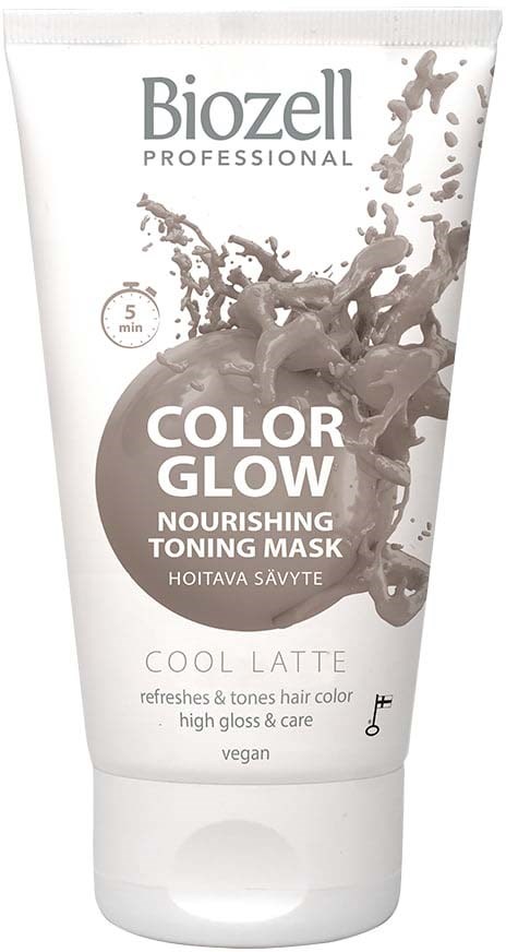 Biozell Color Glow Nourishing Toning Mask Cool Latte
