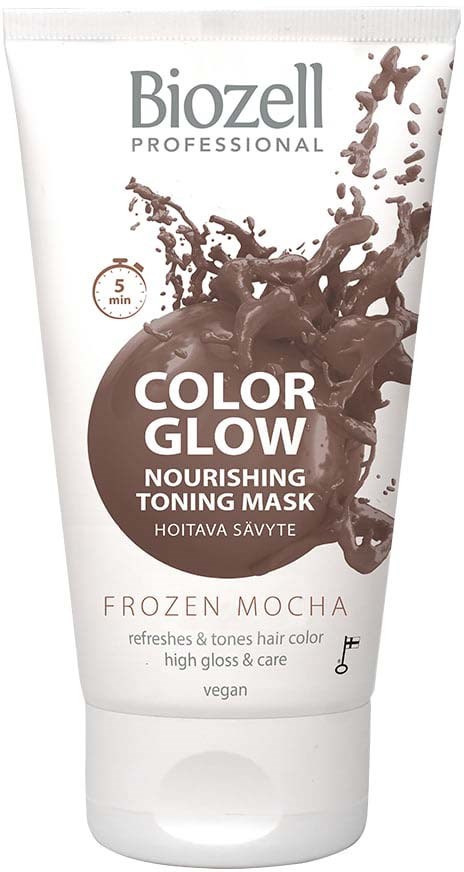 Biozell Color Glow Nourishing Toning Mask Frozen Mocha