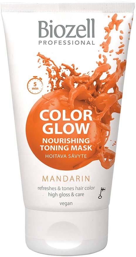 Biozell Color Glow Nourishing Toning Mask Mandarin