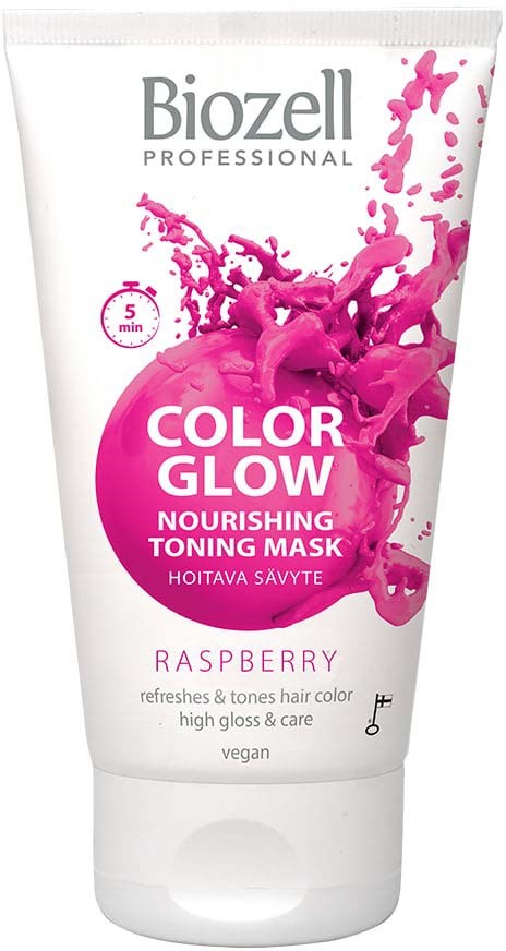 Biozell Color Glow Nourishing Toning Mask Raspberry