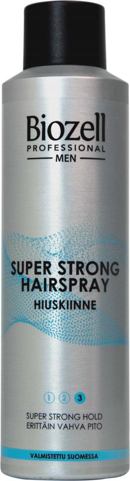 Biozell Professional MEN Super Strong Hairspray 250 ml