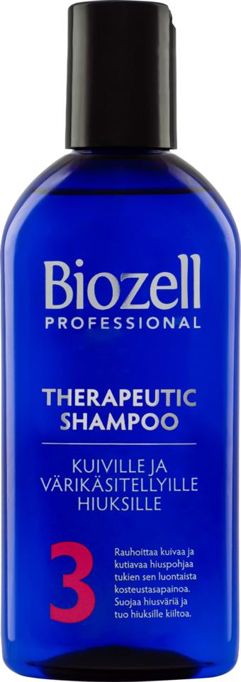 Biozell Therapeutic 3 Anti-Dandruff Shampoo For Dry And Colored Hair 200 ml