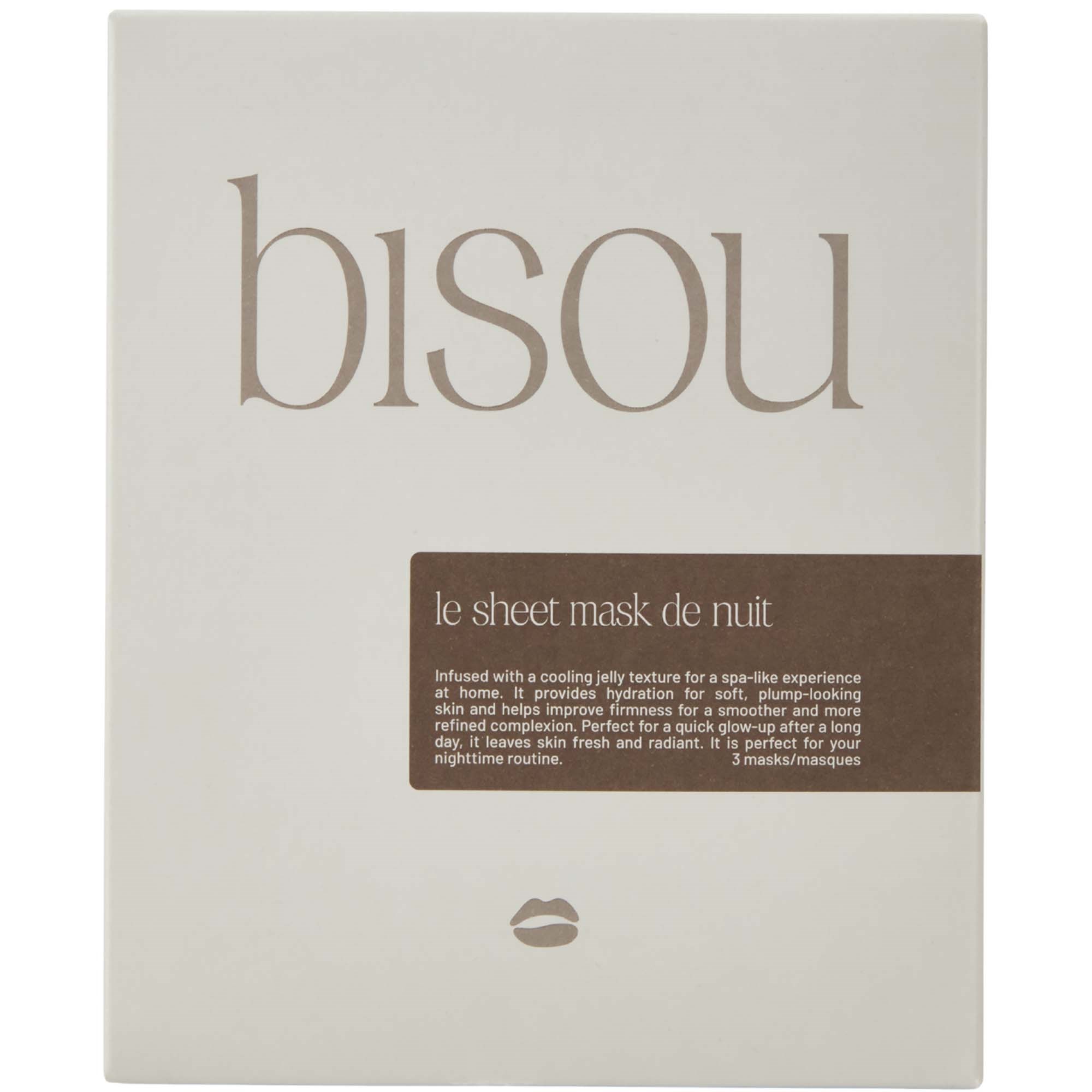 Bisou Le sheet mask de nuit 3-pack