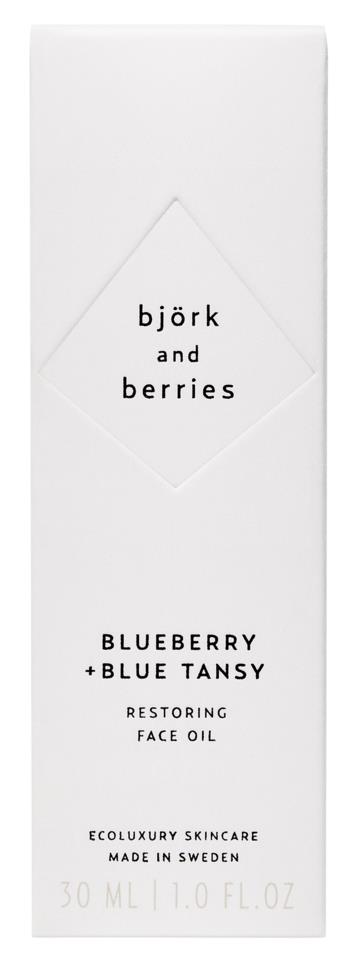 Björk & Berries Blueberry Face Oil 30ml