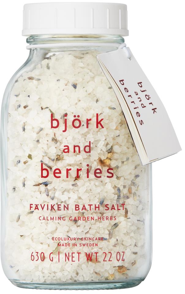 Björk & Berries Fäviken Bath Salt 630 ml