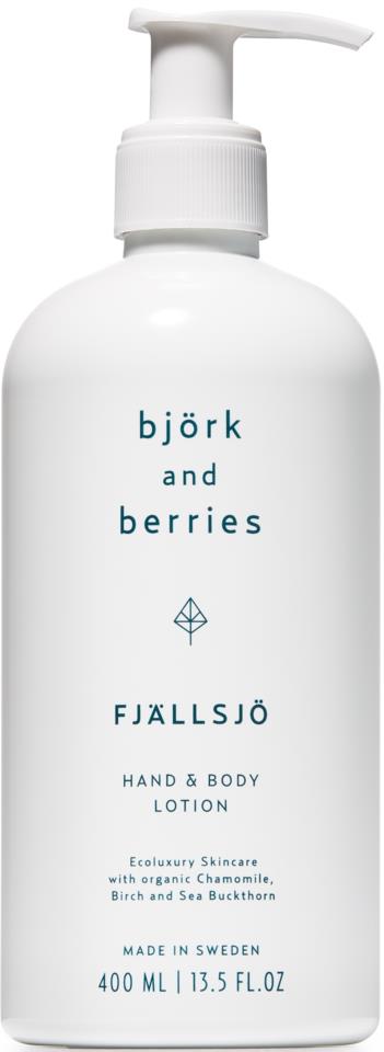 Björk & Berries Fjällsjö Hand & Body Lotion 400ml