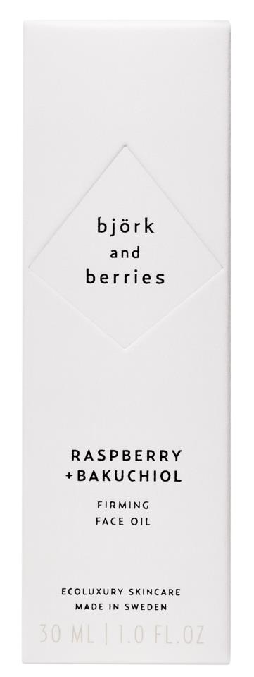 Björk & Berries Raspberry Face Oil 30ml