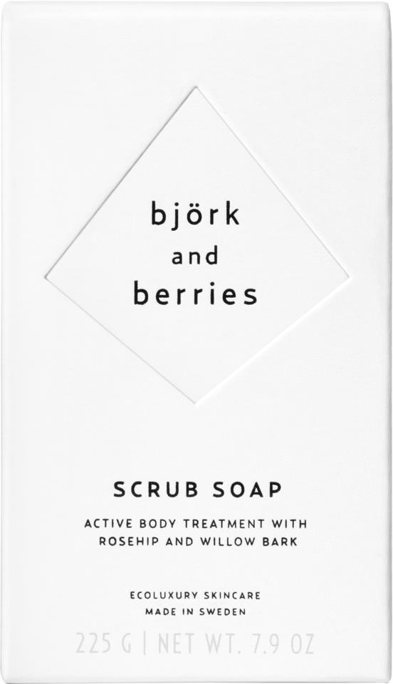 Björk & Berries Scrub Soap 225 g