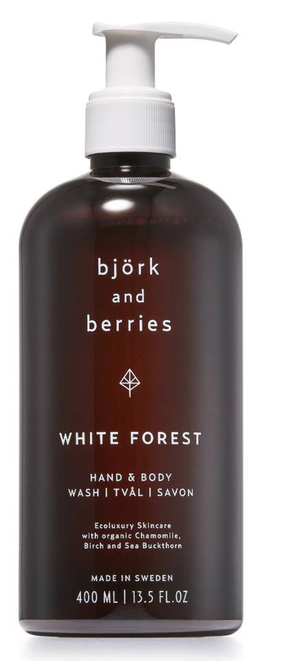 Björk & Berries White Forest Hand & Body Wash 400ml