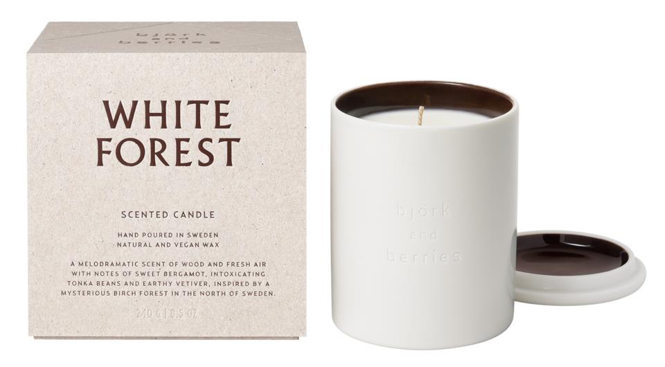 Björk & Berries White Forest Scented Candle 240 g